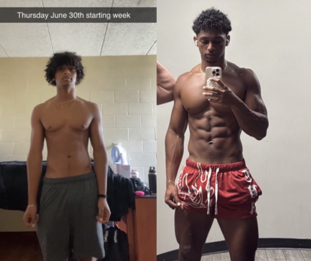 Raj's own 4 year transformation